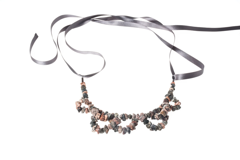 Granite necklace by Hanna Ryynänen