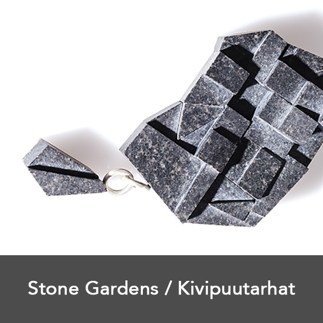 Link to view jewellery art collection Stone Gardens by Hanna Ryynänen