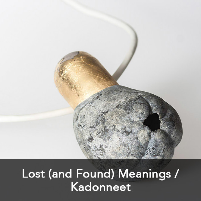 Link to view jewellery art collection Lost (and Found) Meanings by Hanna Ryynänen